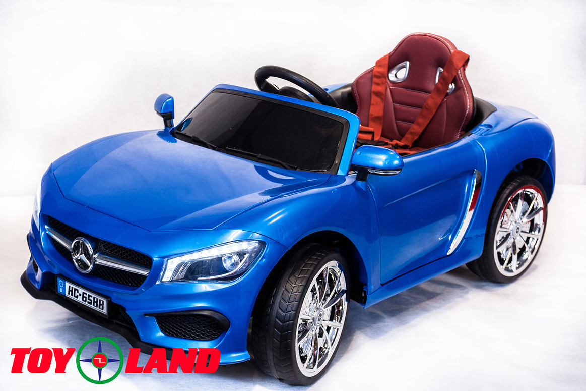 

Электромобиль Mercedes-Benz, синий