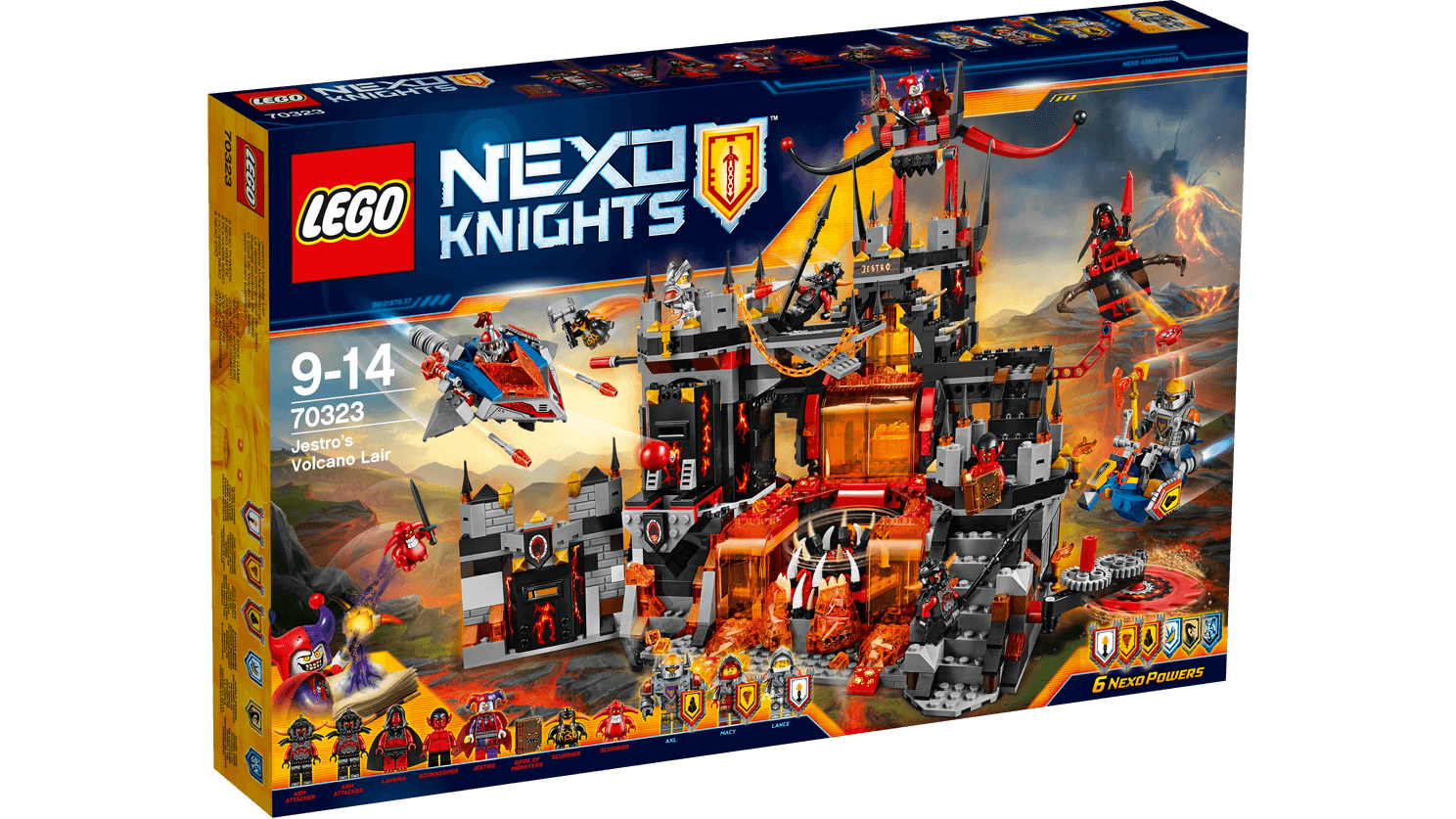 Lego Nexo Knights. Логово Джестро  