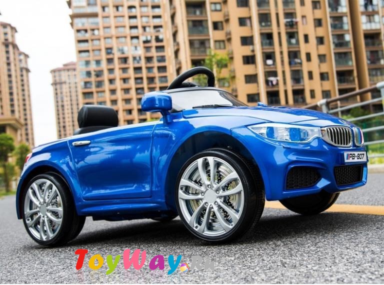 Электромобиль ToyLand BMW 3 синего цвета  