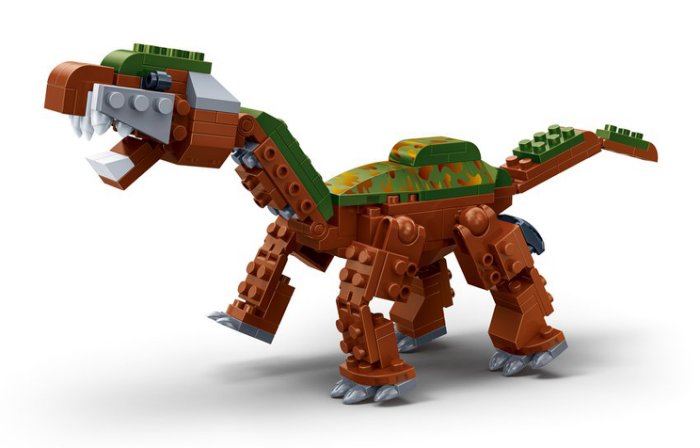 Конструктор Динозавр, 138 деталей  
