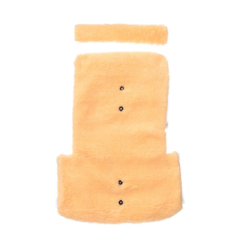 Муфта меховая для коляски Nuovita Alpino Pesco Rosa/Розовый  