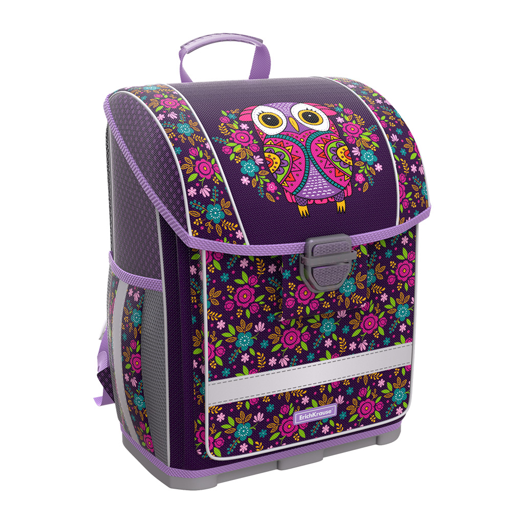 

Ранец с пластиковым дном ErichKrause® ErgoLine® 16 L - Flower Owl