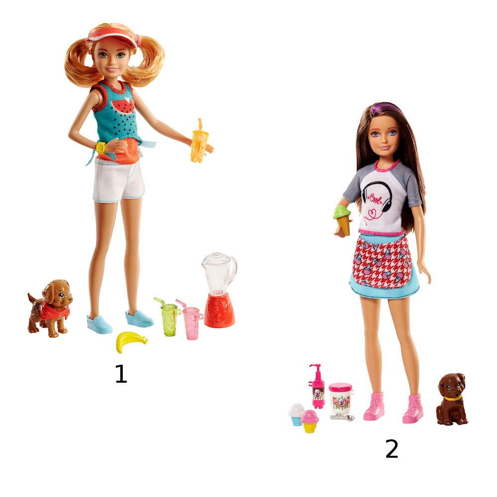 

Куклы из серии Barbie® - Сестры и щенки, 2 вида