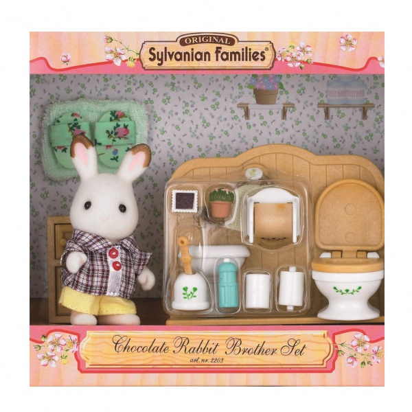 Sylvanian Families - Братик Кевин и туалетная комната  