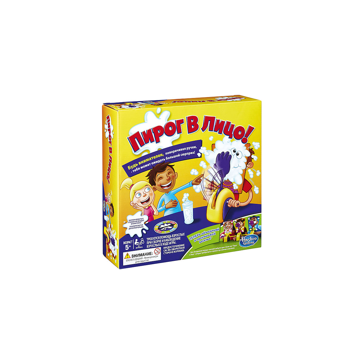 

Игра настольная - Пирог в лицо, с рулеткой