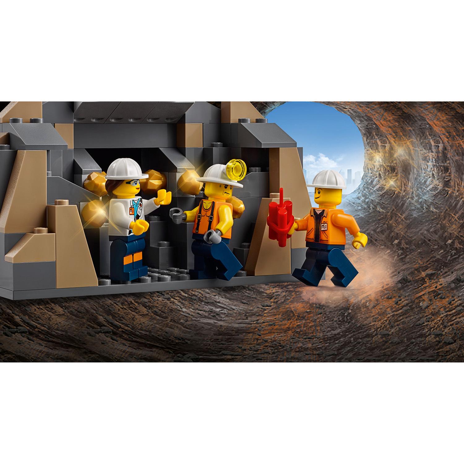 Конструктор Lego City - Тяжелый бур для горных работ City Mining  