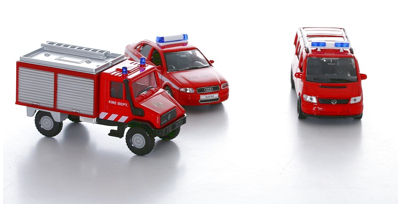 Детский игровой набор Пожарная служба 3 предмета  