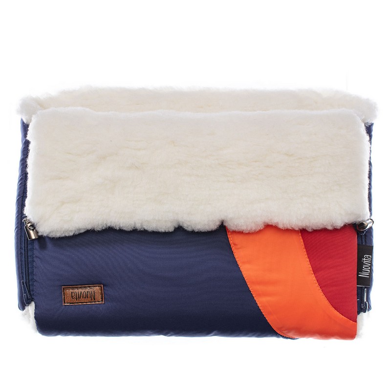 Муфта меховая для коляски Nuovita Cosmo Bianco Venere/Венера  