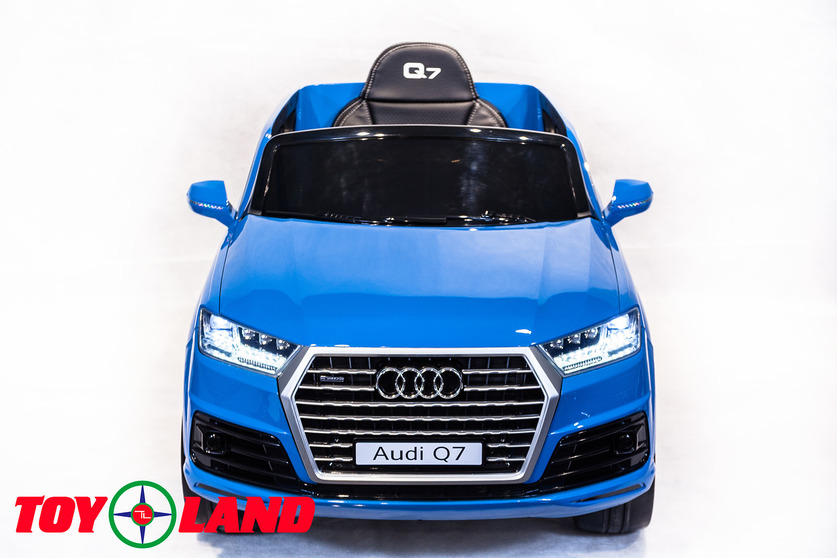 Электромобиль Audi Q7 синий  
