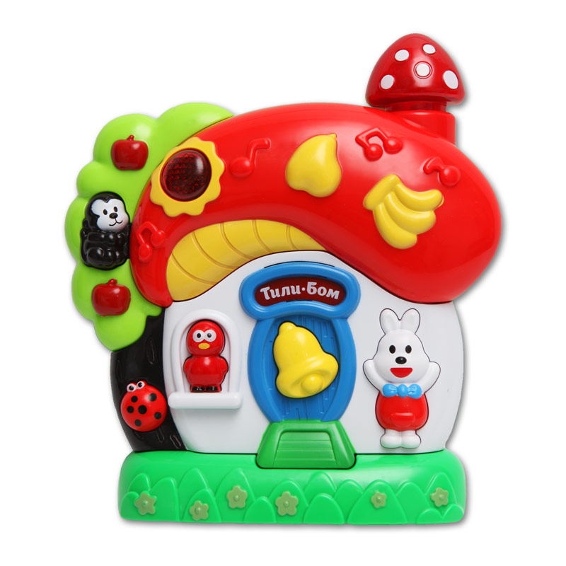 

Музыкальная игрушка – Грибок-теремок, свет и звук