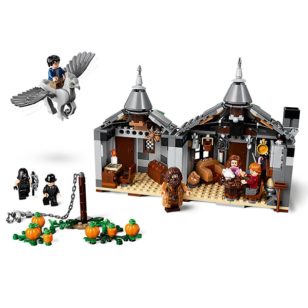 Конструктор Lego Harry Potter - Хижина Хагрида: спасение Клювокрыла  
