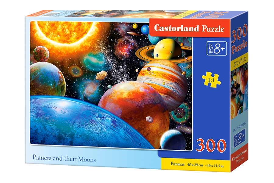 Пазлы Castorland – Планеты, 300 элементов  