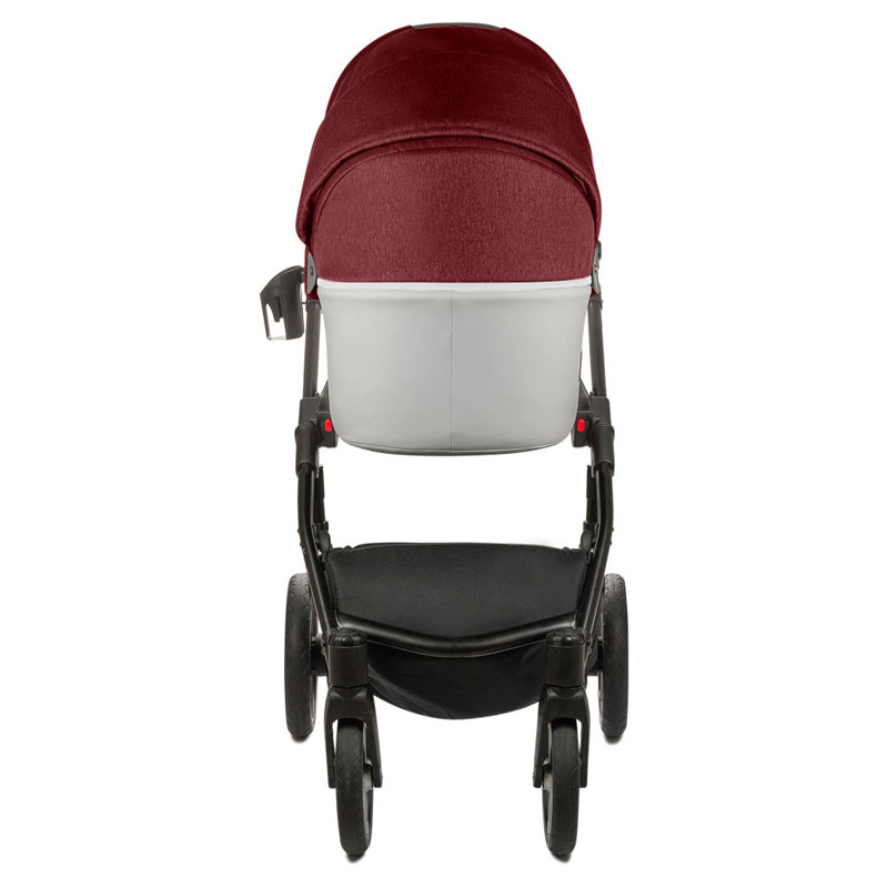 Детская коляска Nuovita Carro Sport 2 в 1, Granato Argenteo/Гранатово-серебристый  