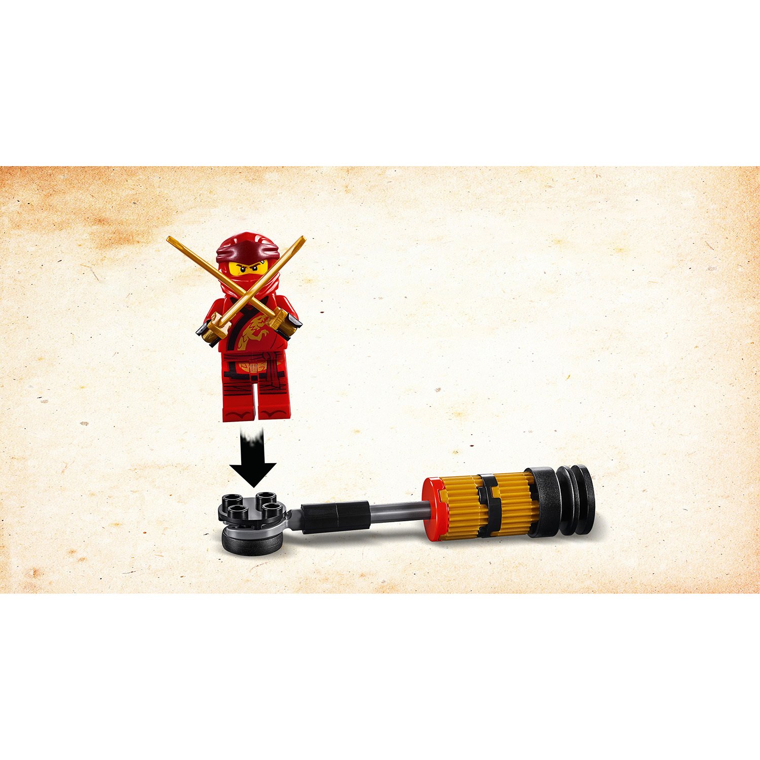 Конструктор Lego®  Ninjago - Обучение в монастыре  