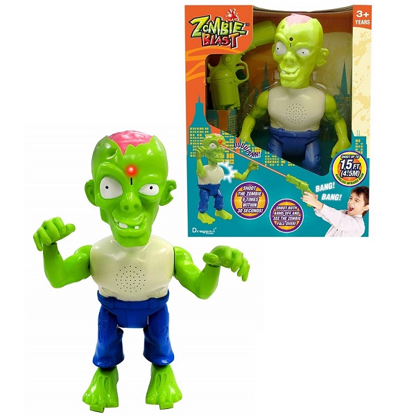 

Инфракрасный тир из серии Zombie Blast с бластером и скелетом