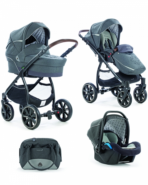 

Коляска детская Noordi Polaris Comfort 3/1, iron gate