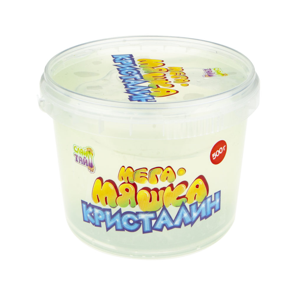 

Мега-Мяшка Кристалин, надувная, 500 г, прозрачная