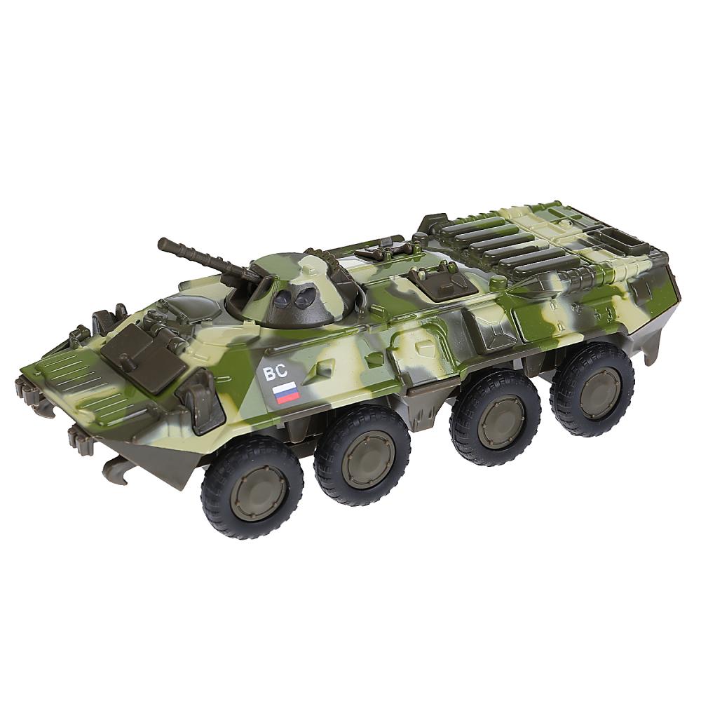 

Модель БТР-80, размер 20 см. свет, звук