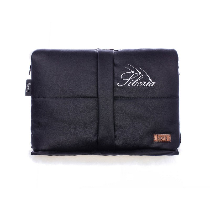 

Муфта меховая для коляски Nuovita Siberia Lux Bianco Nero/Черный