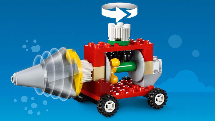 Конструктор Lego Classic - Кубики и механизмы  