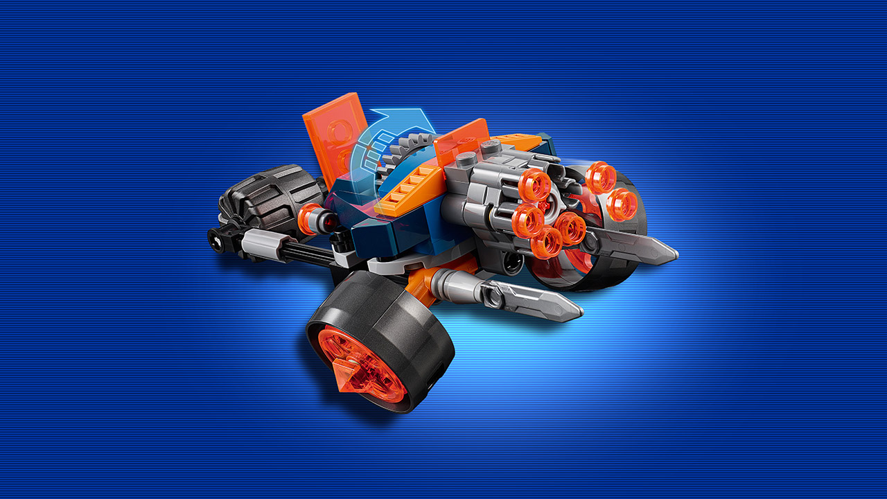 Lego Nexo Knights. Самоходная артиллерийская установка королевской гвардии  