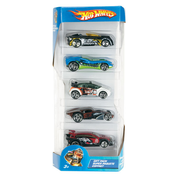 Mattel Hot Wheels. Подарочный набор из пяти машинок в ассортименте   