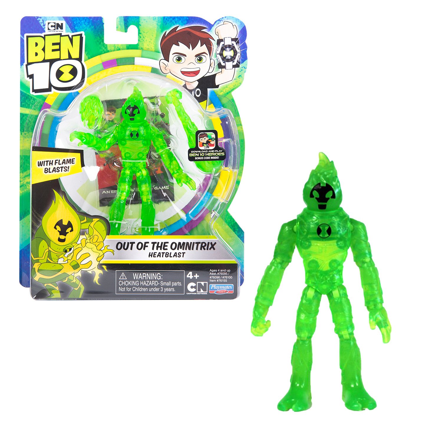 Фигурка из серии Ben 10 - Человек-огонь из Омнитрикс, 12,5 см  