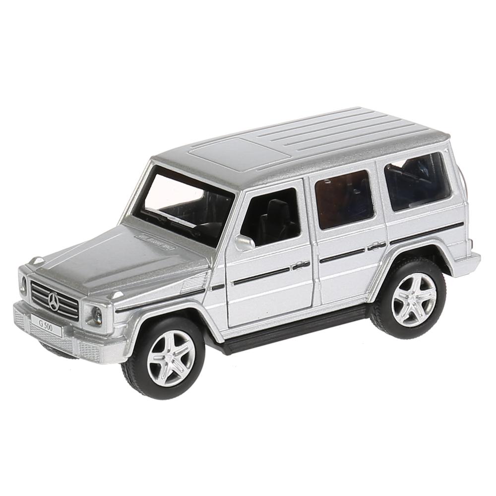 

Металлическая инерционная машина – Mercedes-Benz G-Class, 12 см, открывающиеся двери и багажник