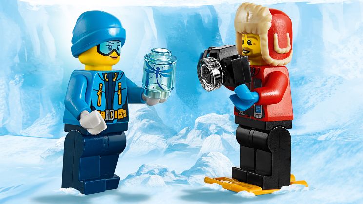 Конструктор Lego City - Арктическая экспедиция Аэросани  