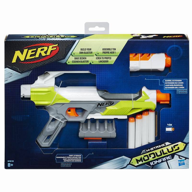 Бластер из серии Nerf - Нёрф Модулус ЙонФайр  