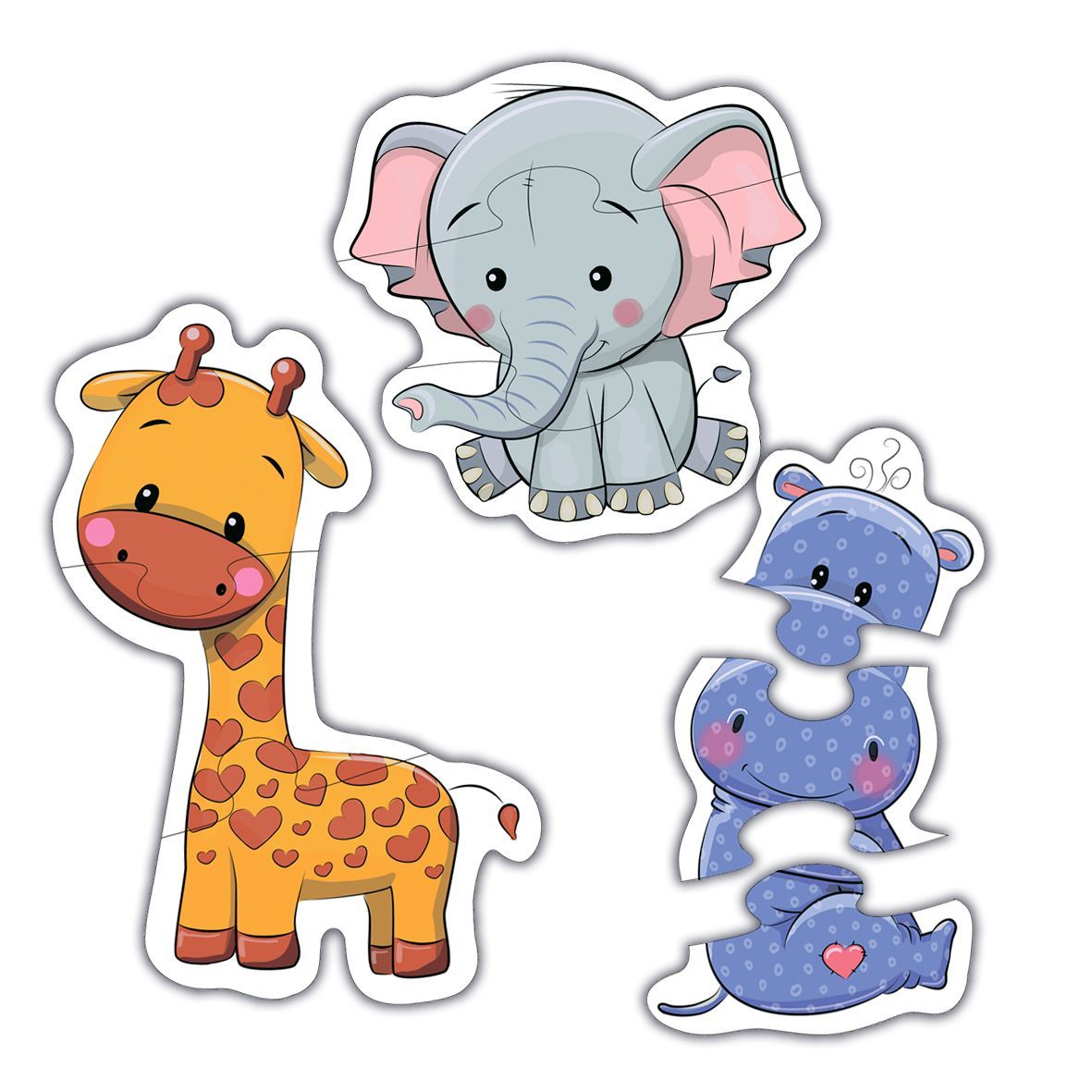 Baby Puzzle - Веселый зоопарк  