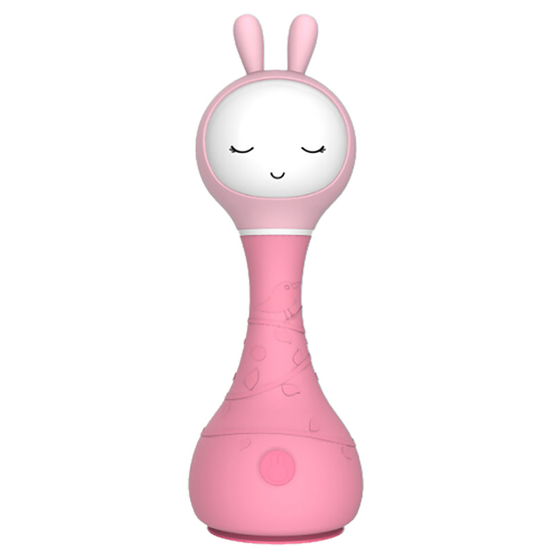 

Музыкальная игрушка - Умный зайка alilo R1, розовый, свет и звук