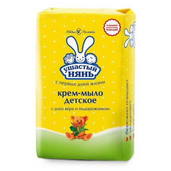 

Крем-мыло - Ушастый нянь с алоэ, 90 г