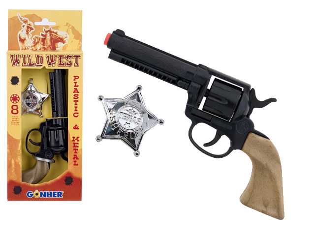 Ковбойский набор – револьвер со звездой шерифа  