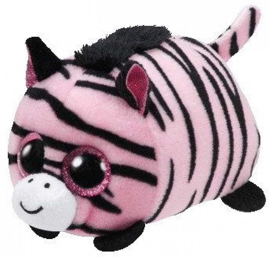 

Мягкая игрушка Teeny Tys - Зебра Pennie, розовая, 11 см