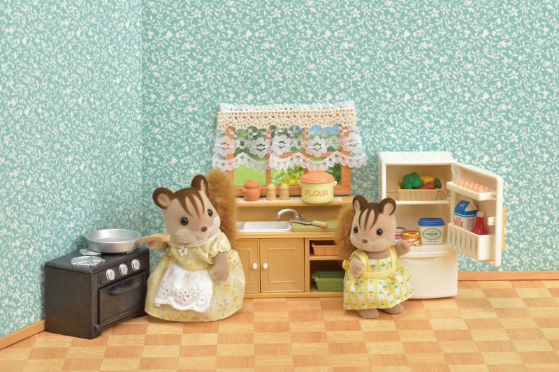 Набор Sylvanian Families - кухня и холодильник  