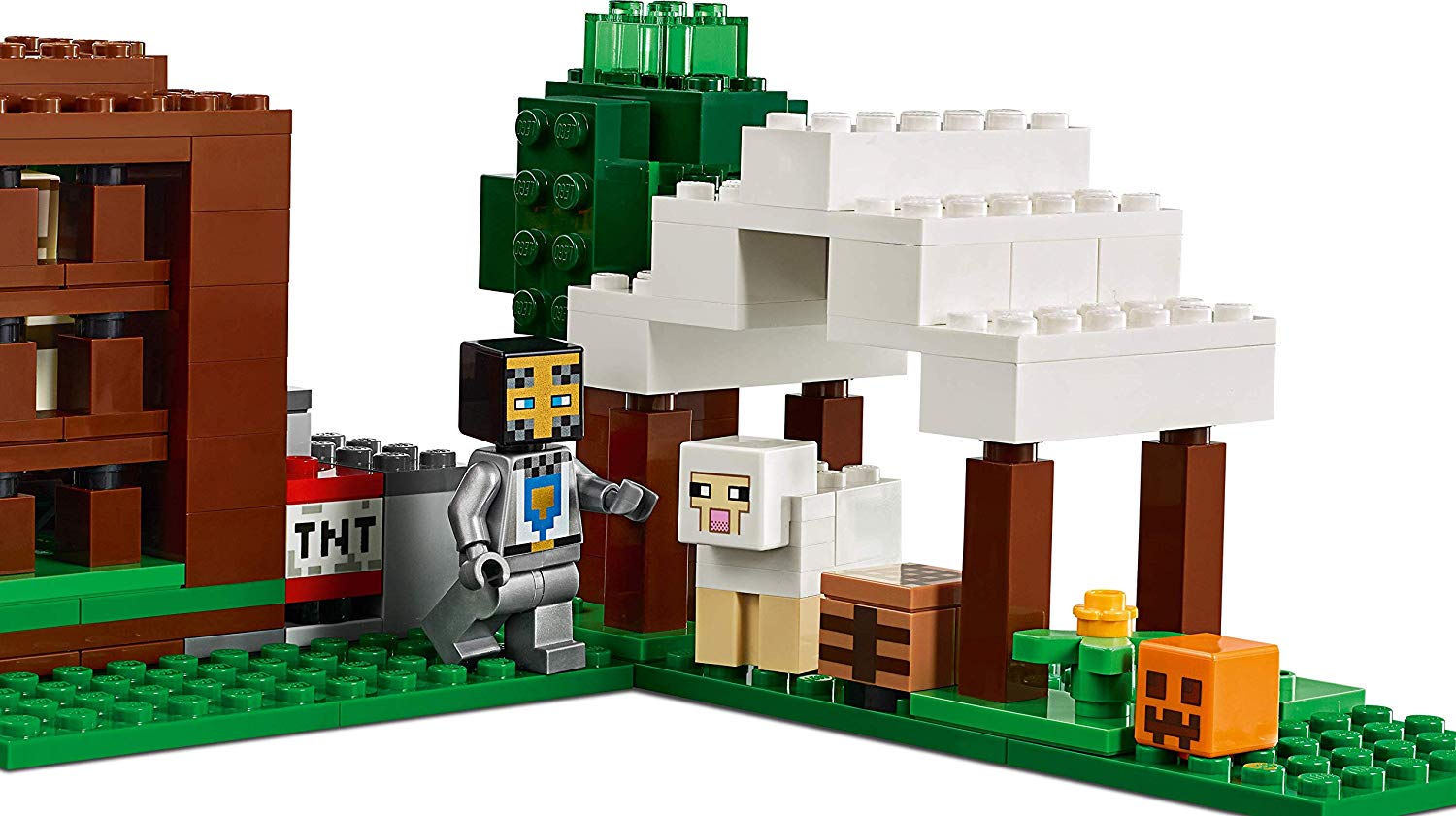 Конструктор Lego Minecraft - Аванпост разбойников  