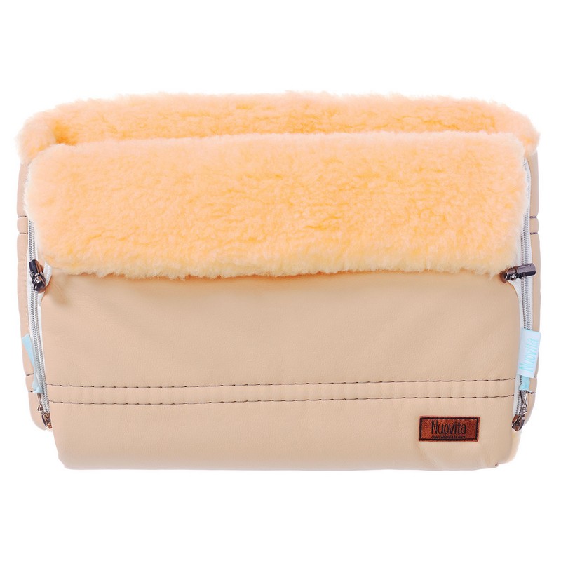 

Муфта меховая для коляски Nuovita Alpino Lux Pesco Beige/Бежевый