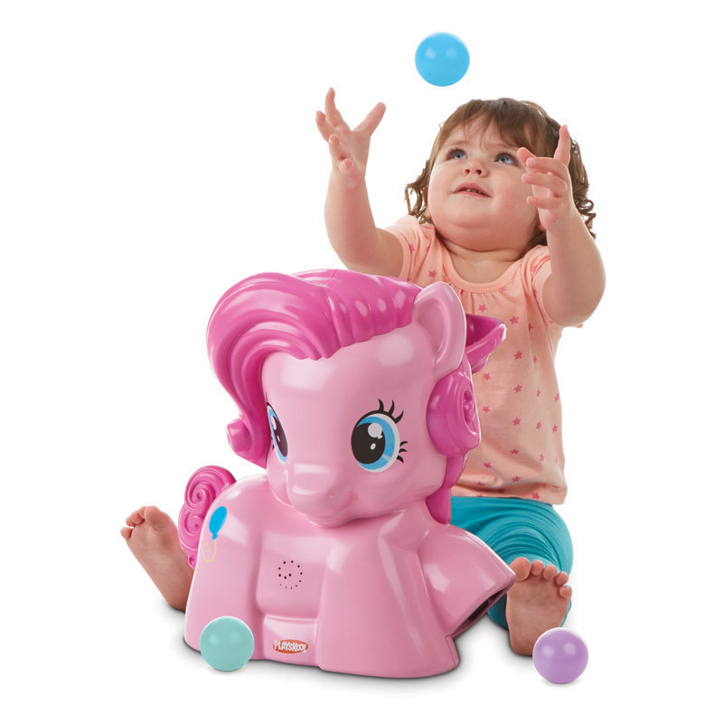Игрушка Пинки Пай с мячиком, музыкальная, серия Playskool friends, My Little Pony  