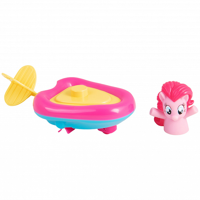Игровой набор для ванной ТМ Мой маленький пони - Пинки Пай в заводной лодочке  