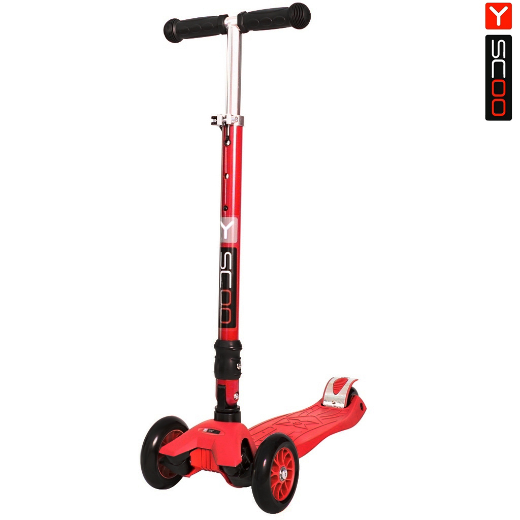 

Самокат Y-Scoo 35 Maxi Fix Simple, red