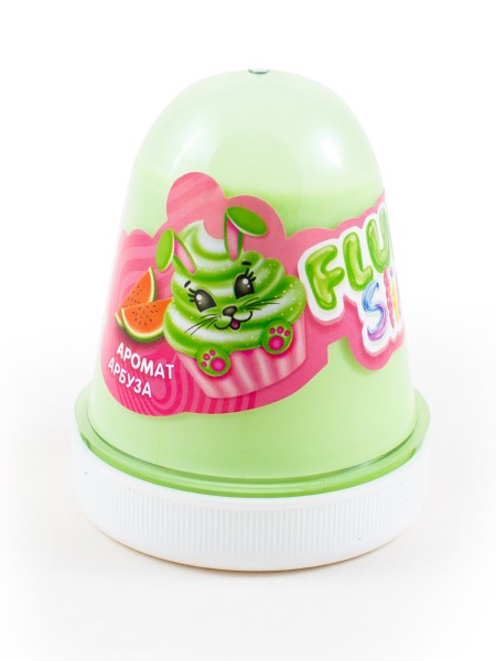 

Слайм Monster's Slime Fluffy - Аромат арбуза, тёмно-зеленый