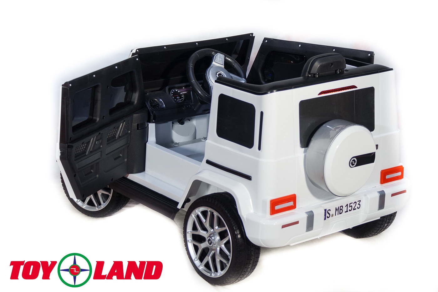 Электромобиль Джип Mercedes Benz G63 mini YEH1523, белый  