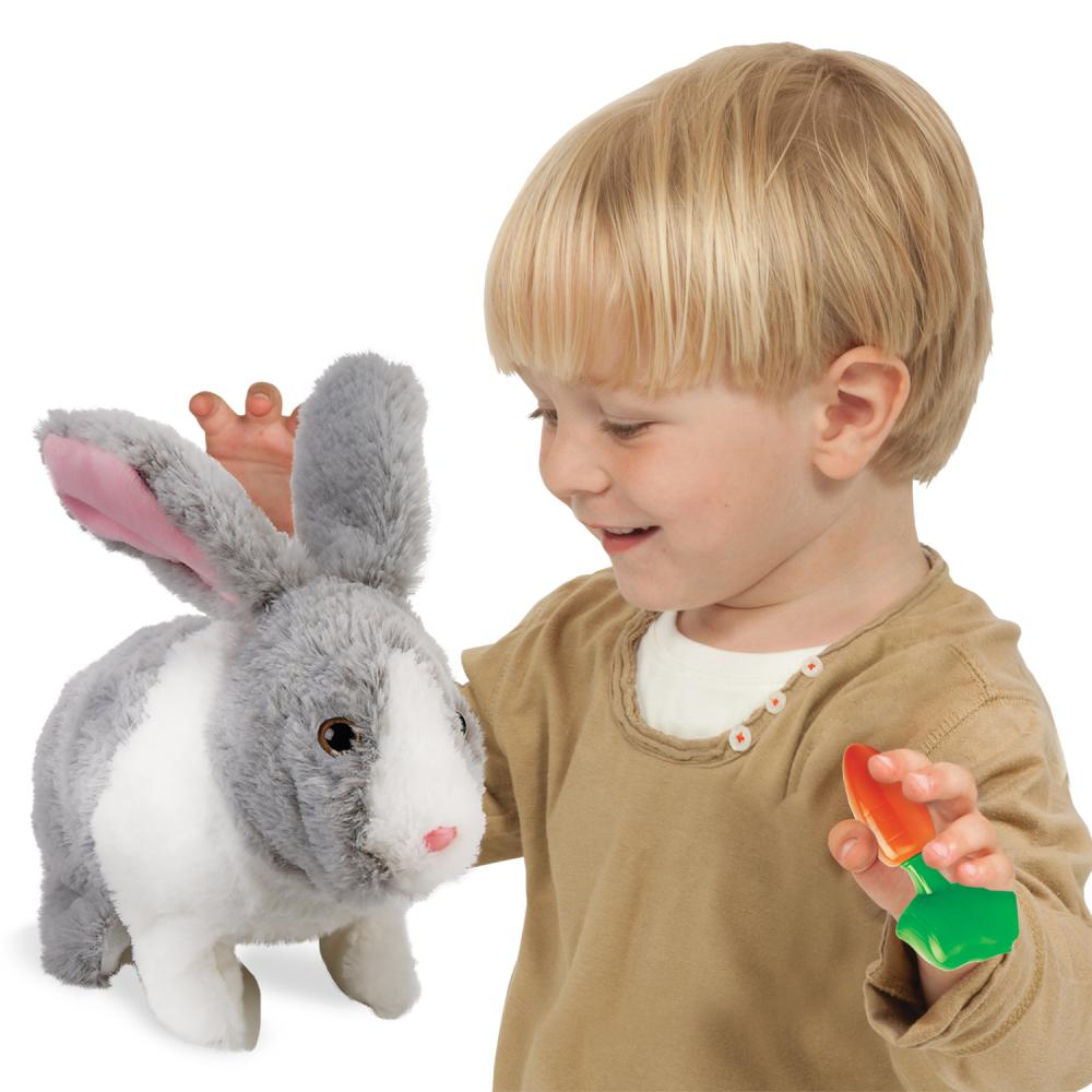 Интерактивный кролик My Friends - Клевер с морковкой, 5 функций  