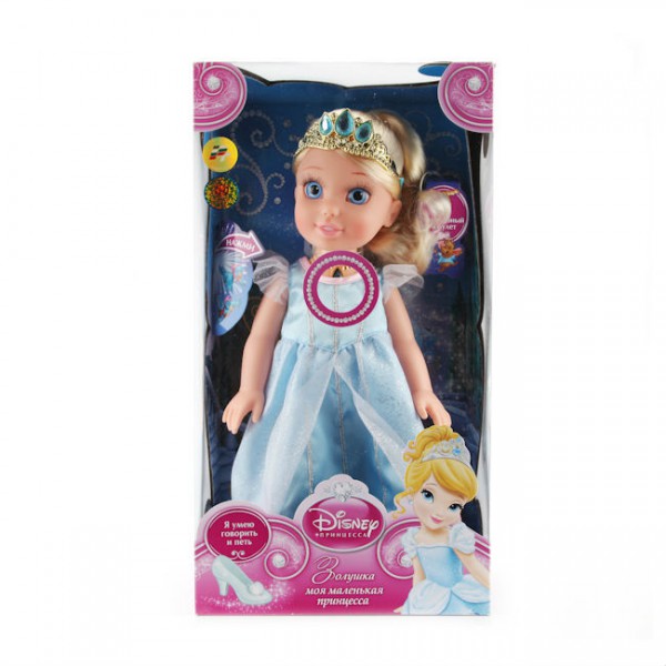 Кукла Disney Princess - Золушка со звуком и светом, 37 см  