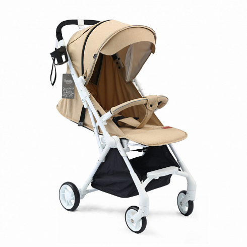 

Прогулочная коляска Nuovita Sfera, beige, bianco/бежевый, белый