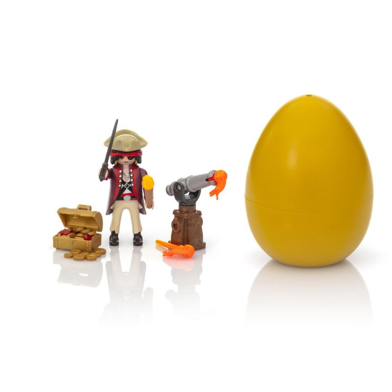Конструктор Playmobil. Пасхальное яйцо. Пират с пушкой  