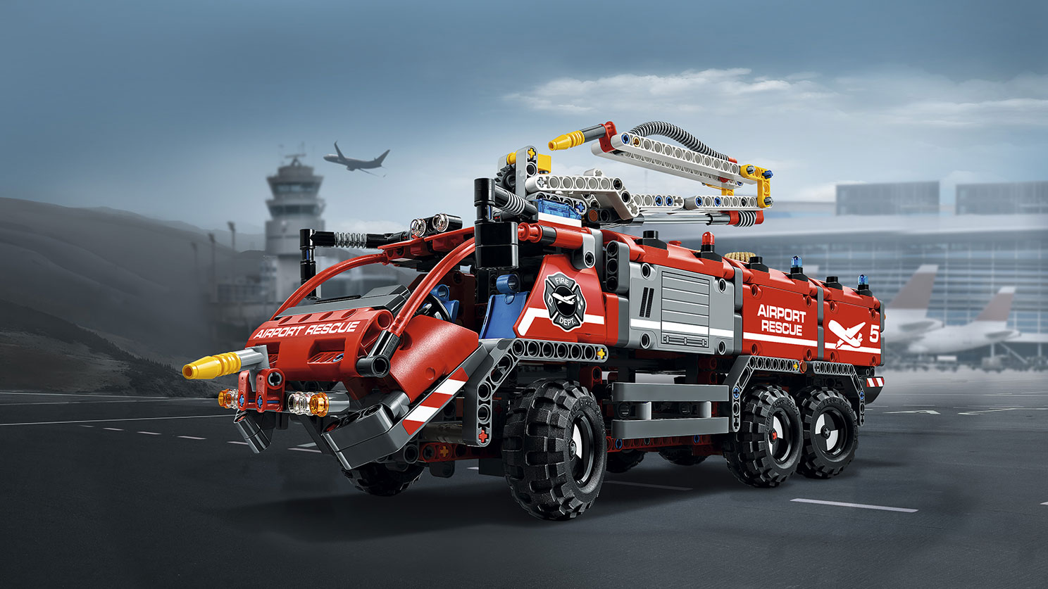 Lego Technic. Автомобиль спасательной службы  