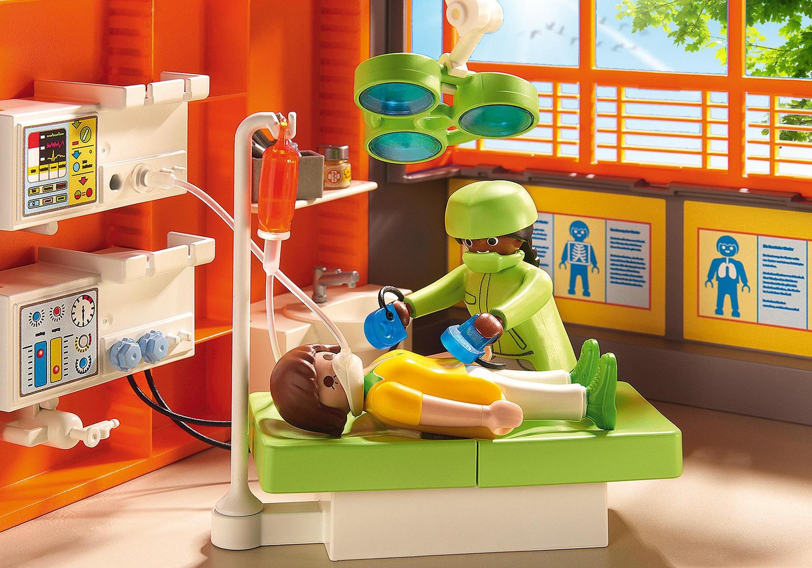 Игровой набор из серии - Детская клиника: Меблированная детская больница  