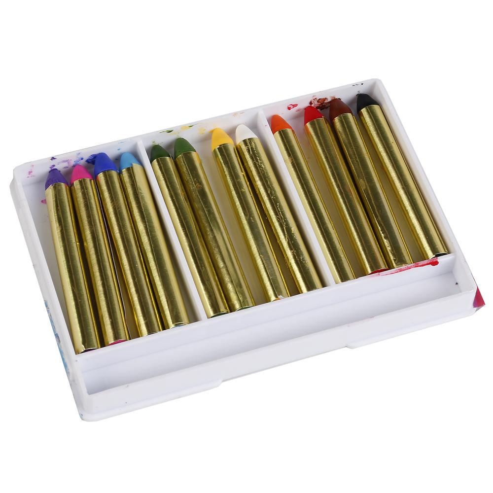 Аквагрим MultiArt 12 цветов карандашей  